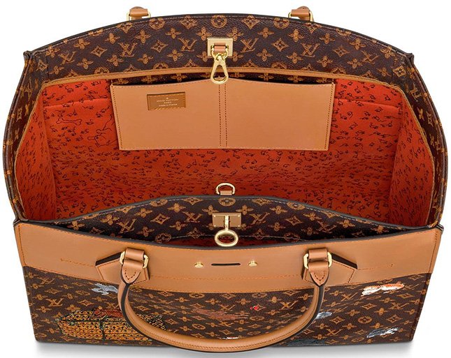 Louis Vuitton Catogram Coated Canvas City Steamer Cabas XXL Gold Hardware,  2018 Available For Immediate Sale At Sotheby's