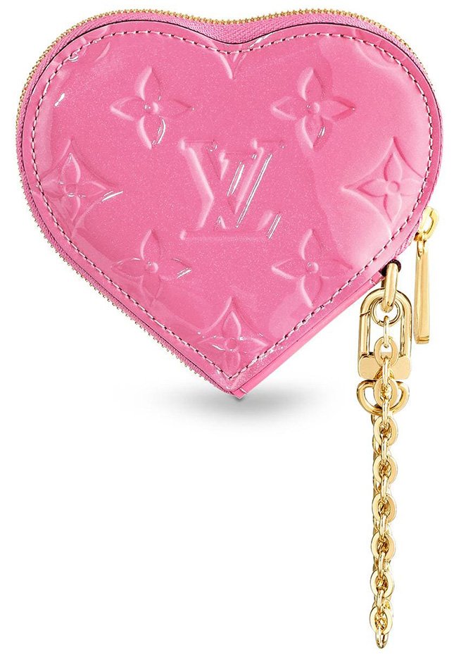 Louis Vuitton - Porte Monnaie Monogram Vernis Leather Heart Coin