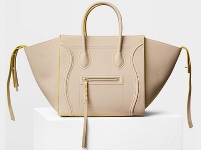 Celine Small Phantom Cabas Tote Bag (SHG-Wzm6tr) – LuxeDH