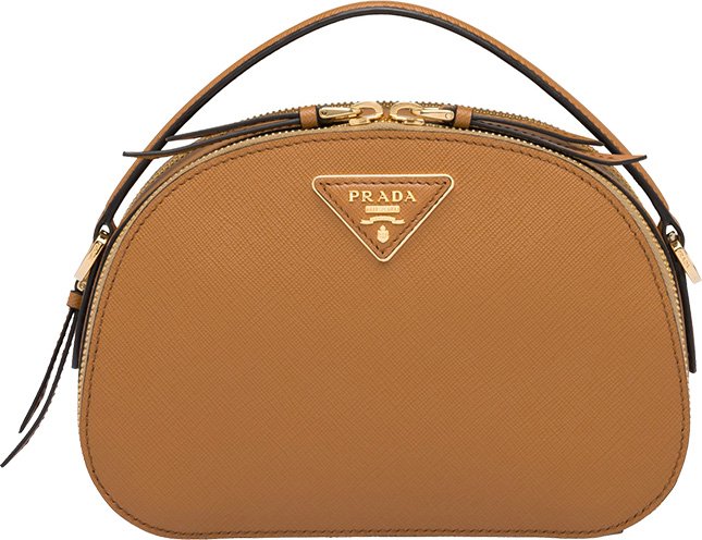 Prada Odette Saffiano leather bag - ShopStyle