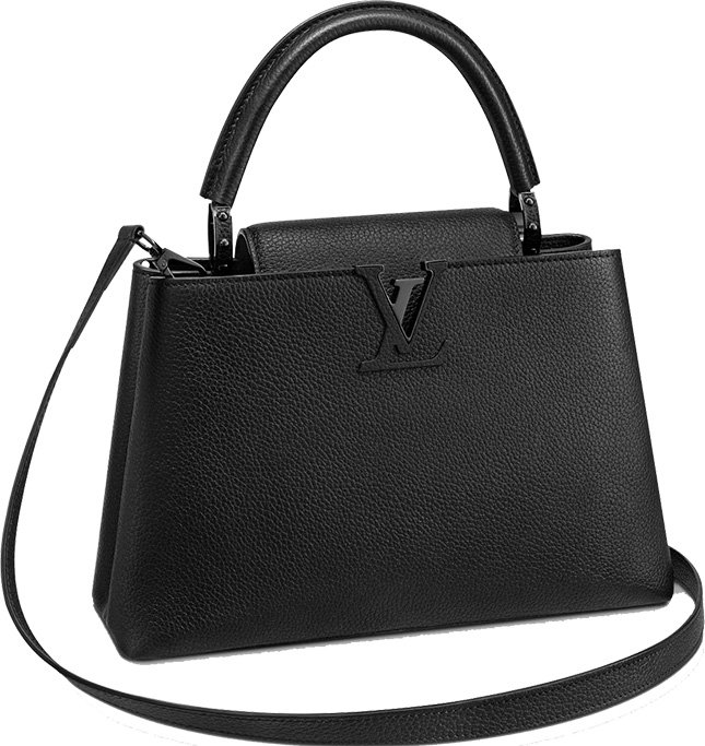 Louis Vuitton, Bags, Lv Bag Black Louis Vuitton Handbag
