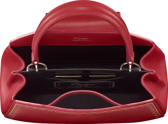 cartier leather bag price
