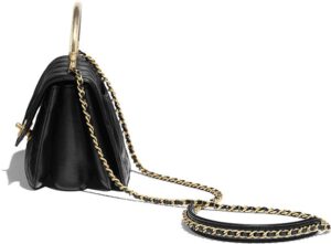 Chanel Gold Top Handle Bag | Bragmybag