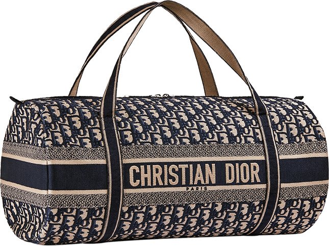 Bowling cloth handbag Dior Brown in Cloth - 36881155