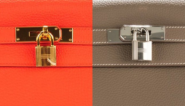 Hermes Kelly 28 Handbag 53 Rouge Vif And 55 Rouge H And 82 Gris Agate  Ghillies