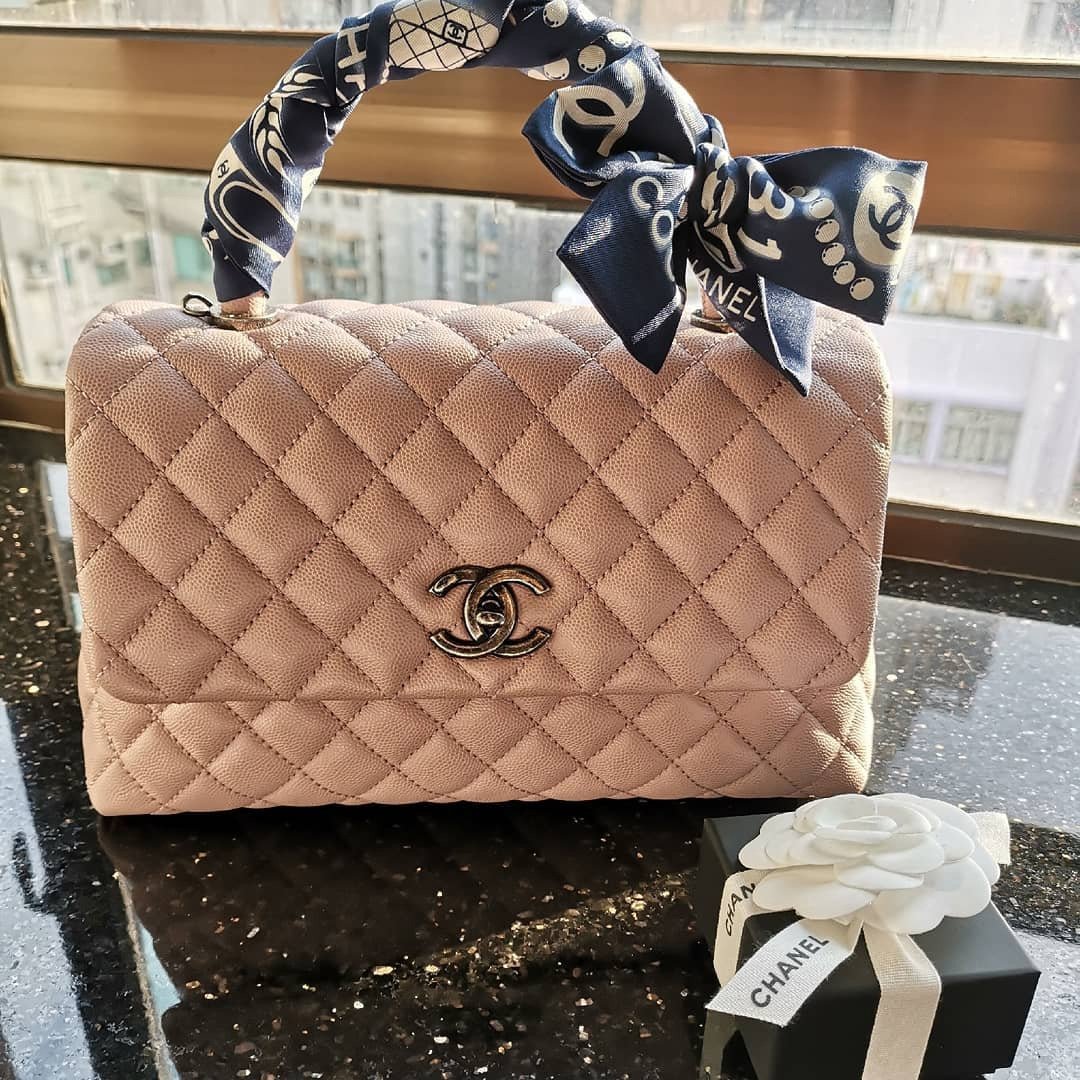 Chanel Silk Twill For Your Handbag 14