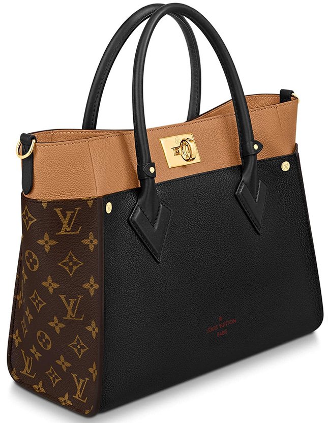 Louis Vuitton, Bags, Louis Vuitton On My Side Mm Wine Color Handbag