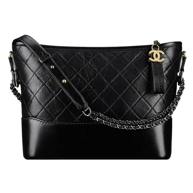 Chanel Quilted Small Gabrielle Hobo Grey Calfskin Mixed Hardware – Coco  Approved Studio