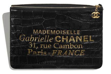 Chanel Mademoiselle Gabrielle Signature Pouches thumb