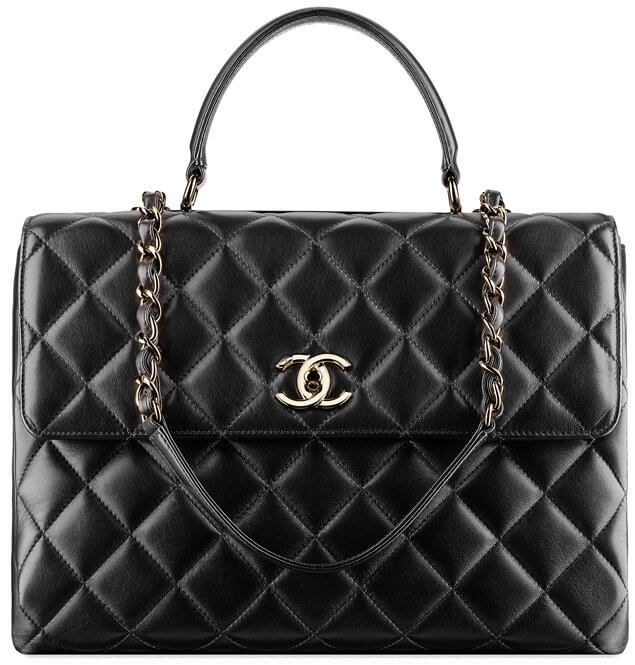 What's in my bag Chanel CC Trendy ! 