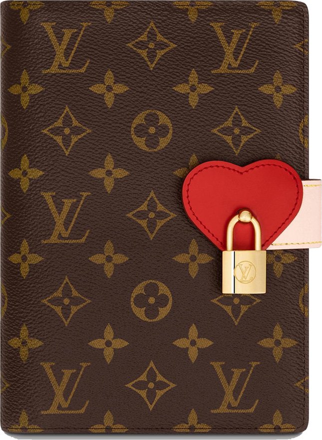 Louis Vuitton Ambre Monogram Mat Small Agenda/Notebook Cover