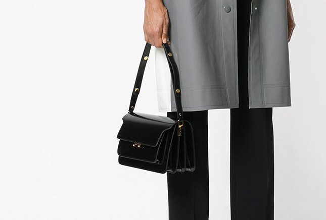 The iconic Marni Trunk is rescaled and proposed in a Mini size