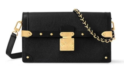 Louis Vuitton Trunk Chain Wallet in Calf Leather Featured image