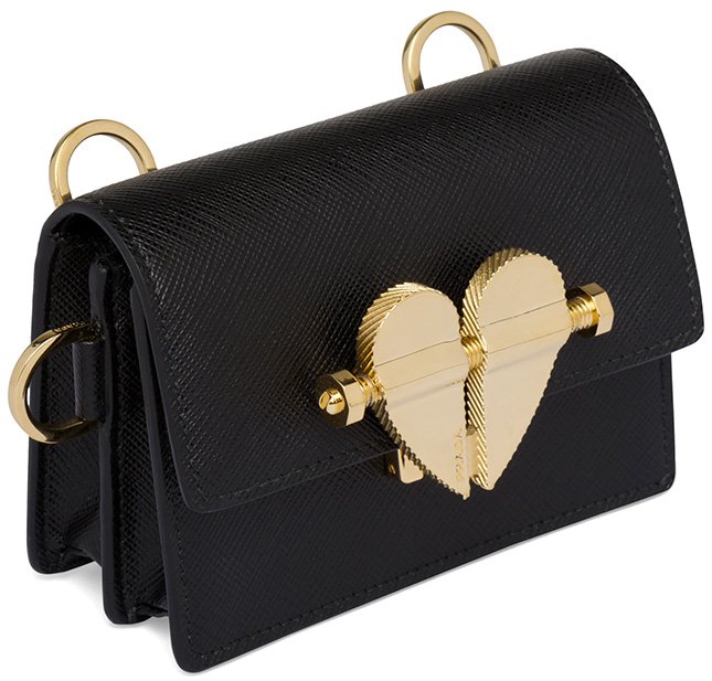 Prada Heart Lock Bag