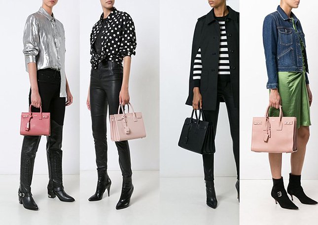 Size Comparison of the Saint Laurent Sac de Jour Bag - Spotted Fashion
