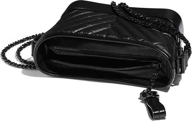 Chanel Small So Black Gabrielle Bag - Black Crossbody Bags