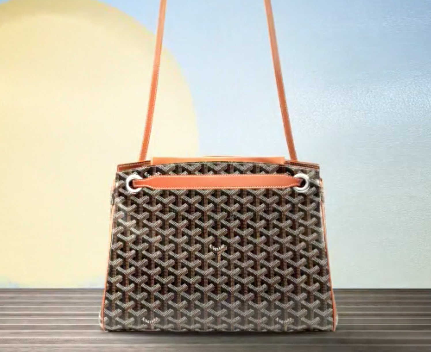 Maison Goyard on Instagram: “Introducing the Rouette soft bag. The