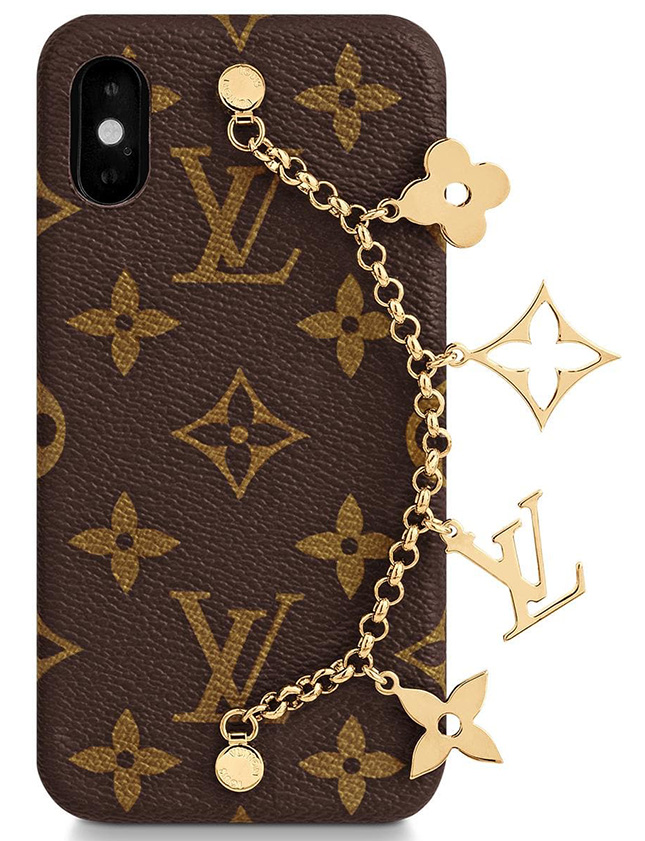 Louis Vuitton Monogram iPhone X/Xs Charm Case - Ann's Fabulous Closeouts