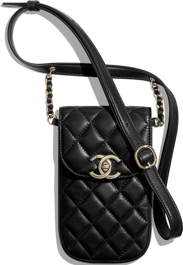 Chanel Phone Clutch With Chain (and Waist Bag)