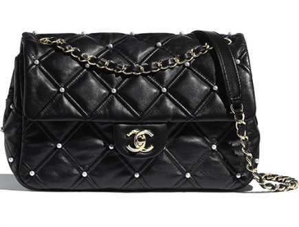 Chanel Quilted With Pearl Bag For the FW Collection thumb