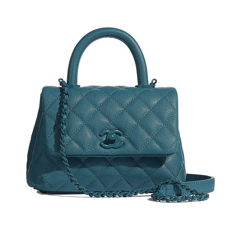 Chanel Coco Handle Bag With Symbolic Handle