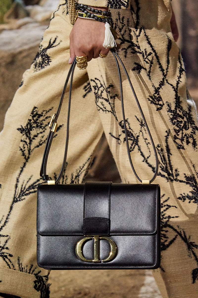 Dior Spring 2020 Bag Preview featuring Canvas Saddle Bags