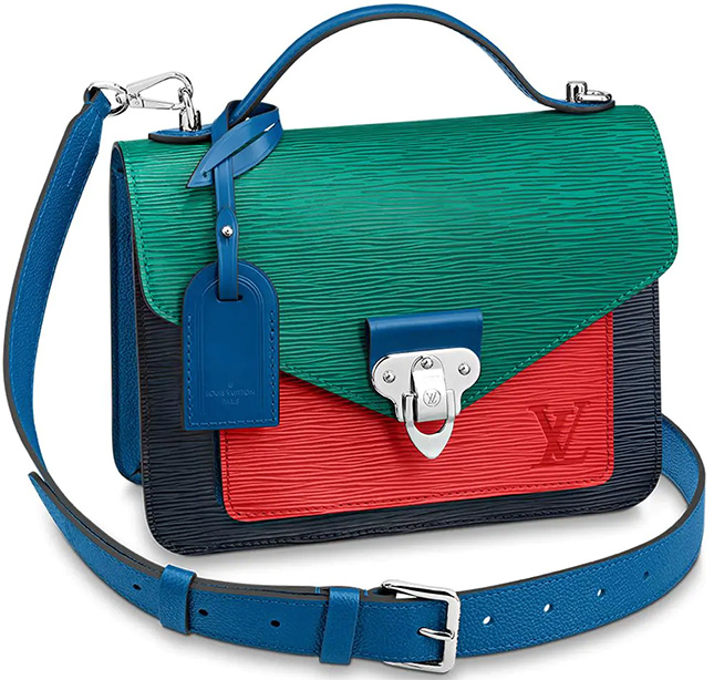 Louis Vuitton Epi Neo Monceau - Blue Handle Bags, Handbags - LOU696098
