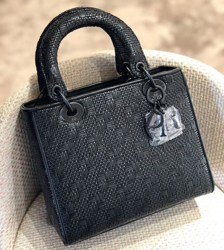 Lady Dior All Black Braided Quilted Bag | Bragmybag