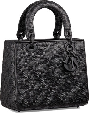 Lady Dior All Black Braided Quilted Bag | Bragmybag