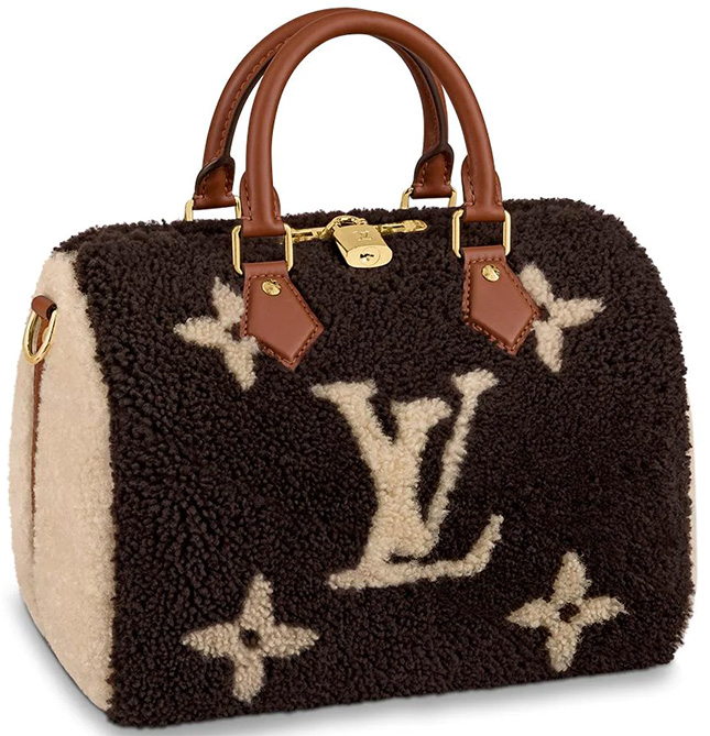 Louis Vuitton Shearling Monogram Bag Collection