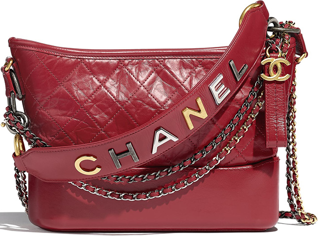2catsbrandname - Chanel Gabrielle Clutch With Logo Strap