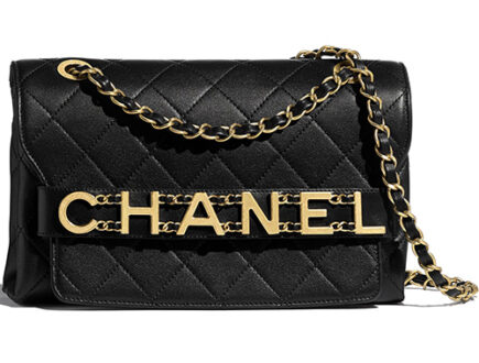 chanel bag logo