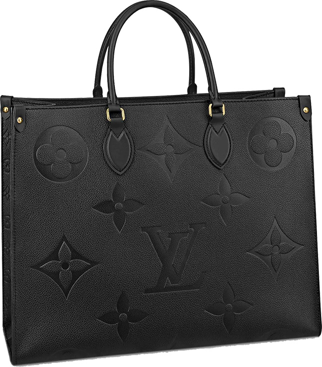 Louis Vuitton Monogram Empreinte On The Go GM Black/Beige