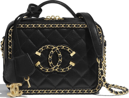 Chanel Chain Around CC Filigree Vanity Bag | Bragmybag