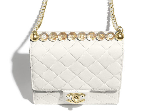 Chanel Logo Pearl Handle Bag | Bragmybag
