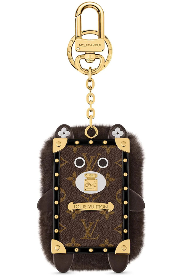 Louis Vuitton Petite Malle Bag Charm Keyring