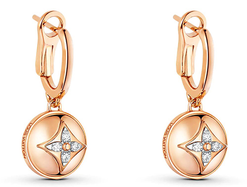 Blossom earrings Louis Vuitton Gold in Other - 19917224