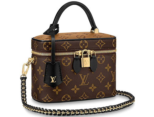 Louis Vuitton Black Braided Leather Chain Shoulder Bag Strap Louis