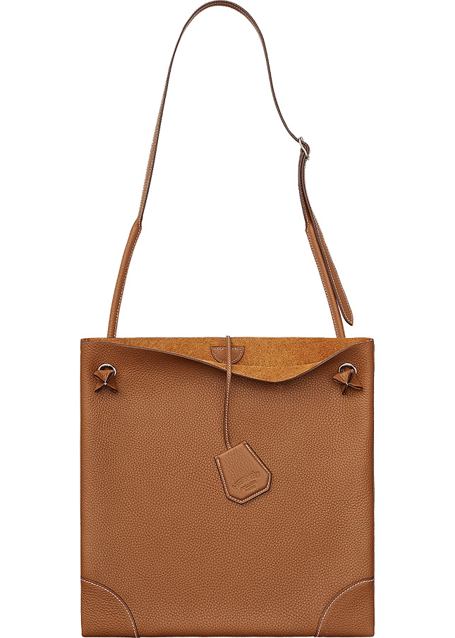 Hermes SilkyCity Bag in Leather