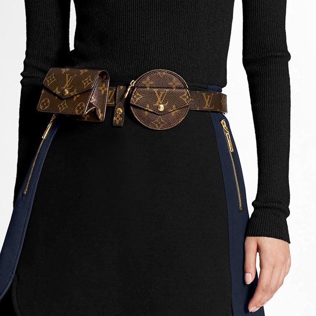 Louis Vuitton Monogram Daily Multi Pocket Belt - Brown Waist Bags, Handbags  - LOU759342