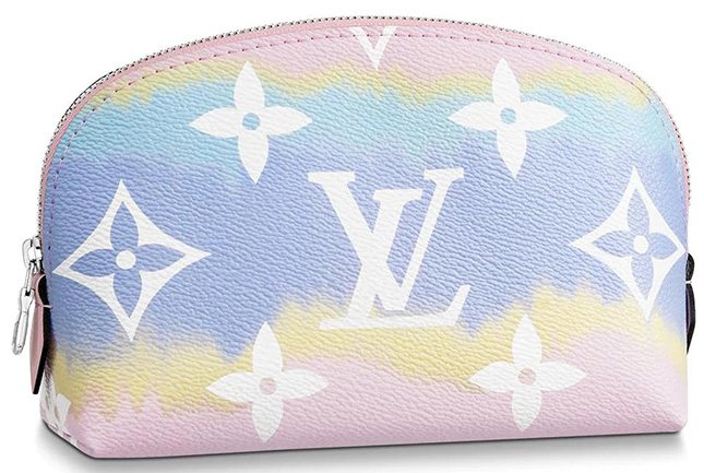 Louis Vuitton Escale LV Pastel Multicolor Elizabeth Zip Small Pouch Case Bag