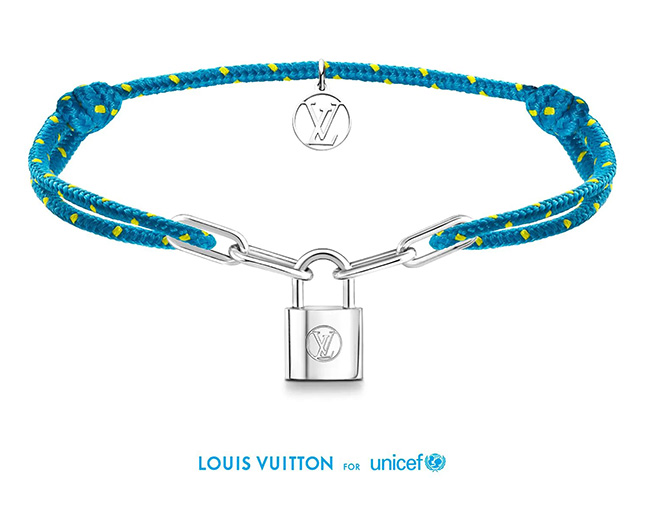 Sophie Turner Designs Louis Vuitton Tattoo Bracelet for UNICEF