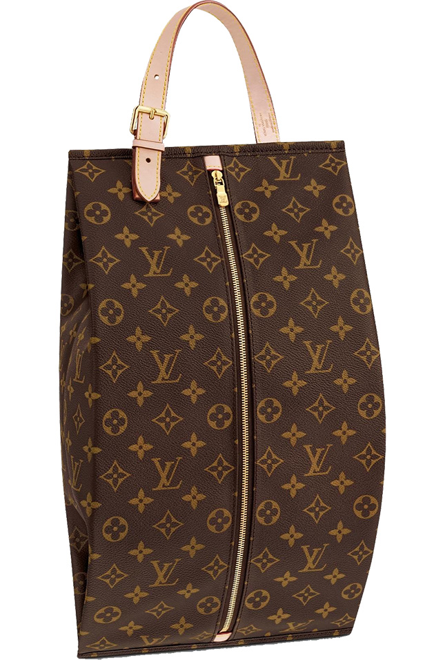 Shoes with matching handbag by Louis Vuitton
