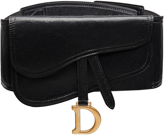 dior black belt bag