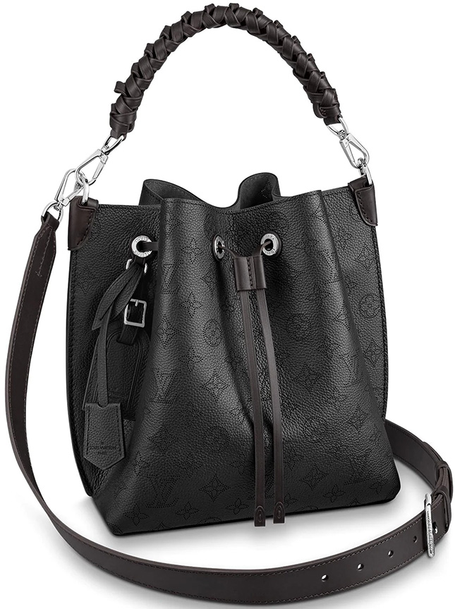 Louis Vuitton Handbag Muria Mahina Perforated Calfskin Leather