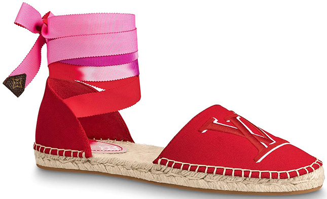 Starboard leather espadrilles