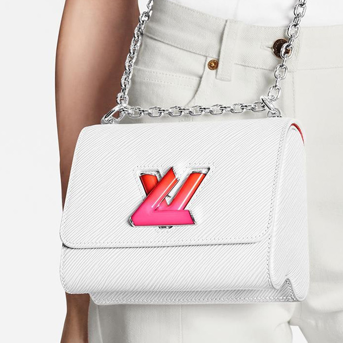 Louis Vuitton, Bags, Rare Louis Vuitton Studded Mono Limited Twist Bag