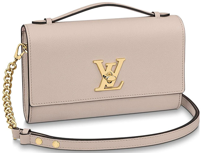 Louis Vuitton LockMe Short Handle Bag at Jill's Consignment