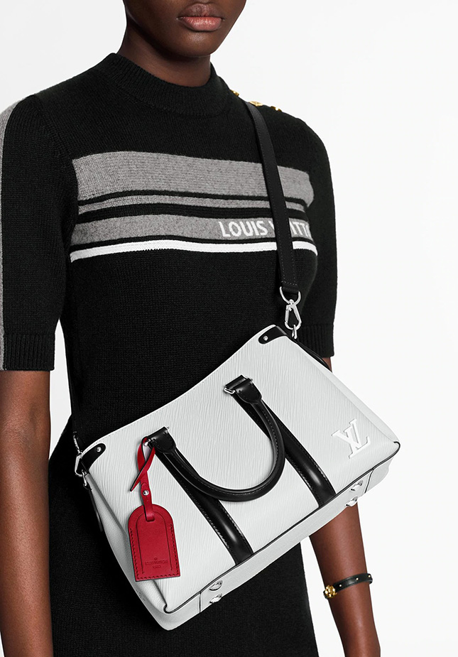 Louis Vuitton Epi Soufflot BB - Black Handle Bags, Handbags - LOU571335