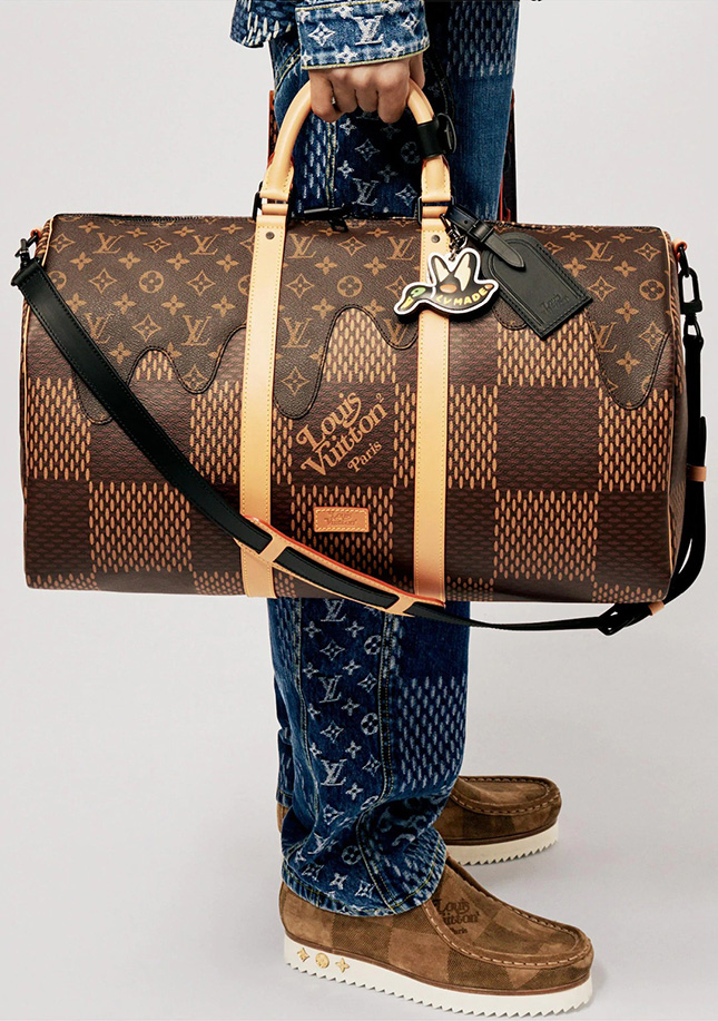 Small bag Louis Vuitton x Nigo Brown in Cotton - 27927211